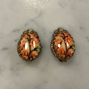 Elegant Floral Earrings